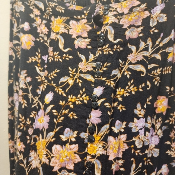 American Eagle Outfitters Floral Midi Skirt size 0 - Picture 3 of 11